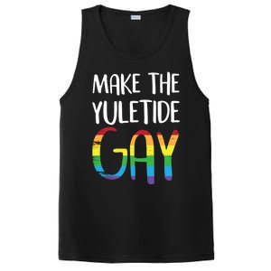 Make The Yuletide Christmas Lgbt Funny Gift PosiCharge Competitor Tank