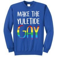 Make The Yuletide Christmas Lgbt Funny Gift Sweatshirt