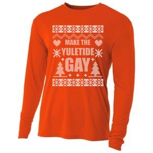 Make The Yuletide Ugly Christmas Gift Cooling Performance Long Sleeve Crew