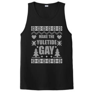 Make The Yuletide Ugly Christmas Gift PosiCharge Competitor Tank