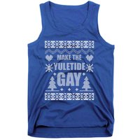 Make The Yuletide Ugly Christmas Gift Tank Top