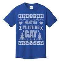 Make The Yuletide Ugly Christmas Gift Kids T-Shirt