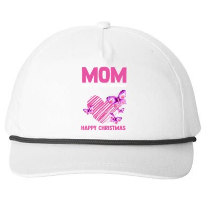 Mom Thank You For Everything! Happy Mum Mom Gift Snapback Five-Panel Rope Hat