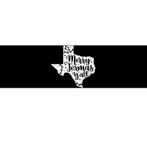 Merry Texmas YAll Christmas Texas Map State Xmas Texas Bumper Sticker