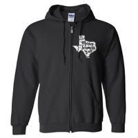 Merry Texmas YAll Christmas Texas Map State Xmas Texas Full Zip Hoodie