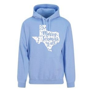 Merry Texmas YAll Christmas Texas Map State Xmas Texas Unisex Surf Hoodie