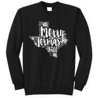 Merry Texmas YAll Texas Map State Christmas Gifts Sweatshirt