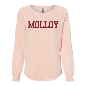 Molloy University 02 Womens California Wash Sweatshirt