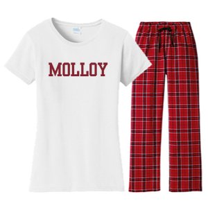 Molloy University 02 Women's Flannel Pajama Set