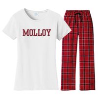 Molloy University 02 Women's Flannel Pajama Set