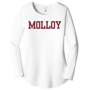 Molloy University 02 Women's Perfect Tri Tunic Long Sleeve Shirt