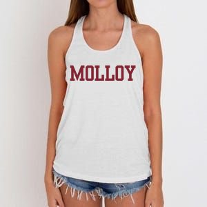 Molloy University 02 Women's Knotted Racerback Tank