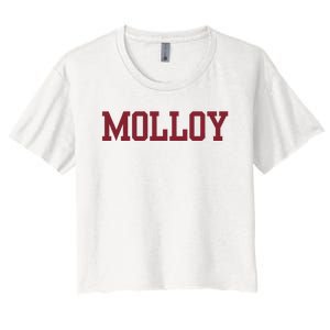 Molloy University 02 Women's Crop Top Tee