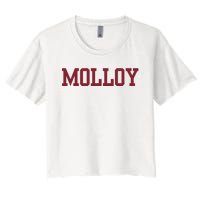 Molloy University 02 Women's Crop Top Tee