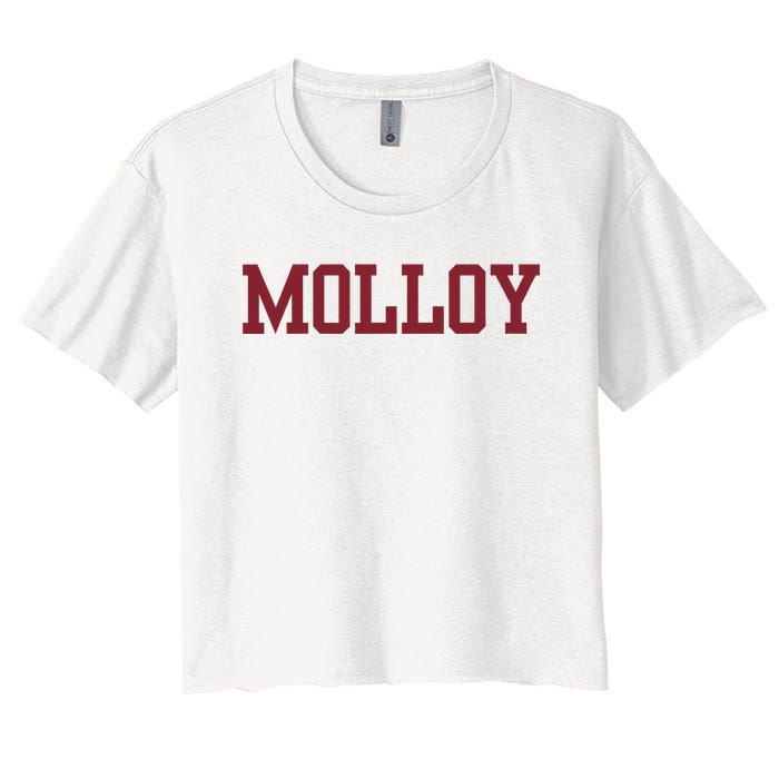 Molloy University 02 Women's Crop Top Tee