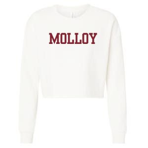 Molloy University 02 Cropped Pullover Crew