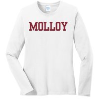 Molloy University 02 Ladies Long Sleeve Shirt