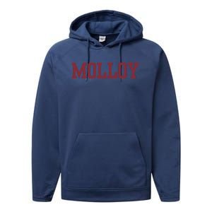 Molloy University 02 Performance Fleece Hoodie