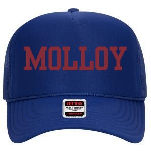 Molloy University 02 High Crown Mesh Back Trucker Hat