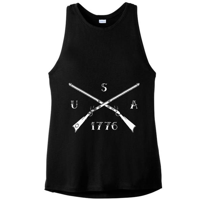 Muzzleloader Usa 1776 Flintlock Muzzleloading Rifle Ladies PosiCharge Tri-Blend Wicking Tank