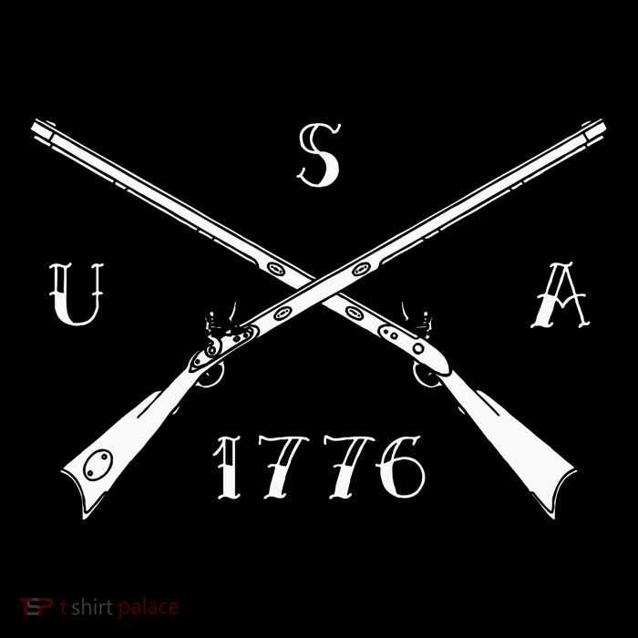 Muzzleloader Usa 1776 Flintlock Muzzleloading Rifle Performance Shirt
