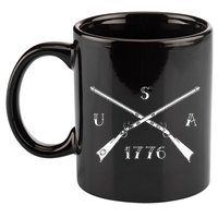 Muzzleloader Usa 1776 Flintlock Muzzleloading Rifle 11oz C Handle Ceramic Mug