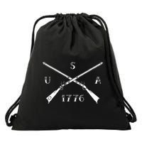 Muzzleloader Usa 1776 Flintlock Muzzleloading Rifle Drawstring Bag