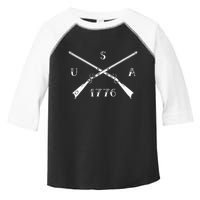 Muzzleloader Usa 1776 Flintlock Muzzleloading Rifle Toddler Fine Jersey T-Shirt