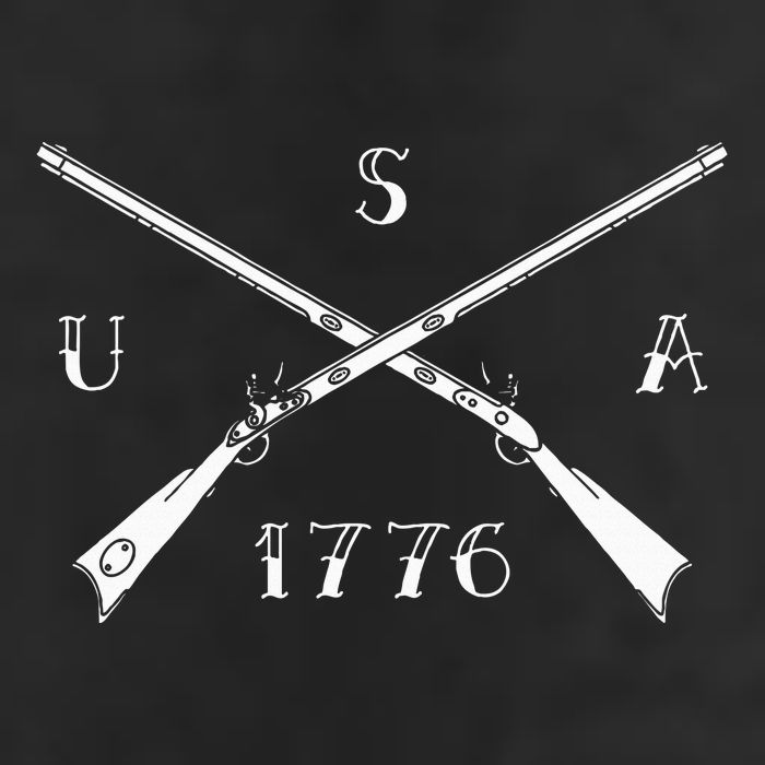 Muzzleloader Usa 1776 Flintlock Muzzleloading Rifle Microfiber Hand Towel