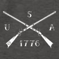 Muzzleloader Usa 1776 Flintlock Muzzleloading Rifle Vector Backpack