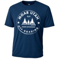 Moab Utah 4x4 Off Road Retro Adventures Cooling Performance Crew T-Shirt