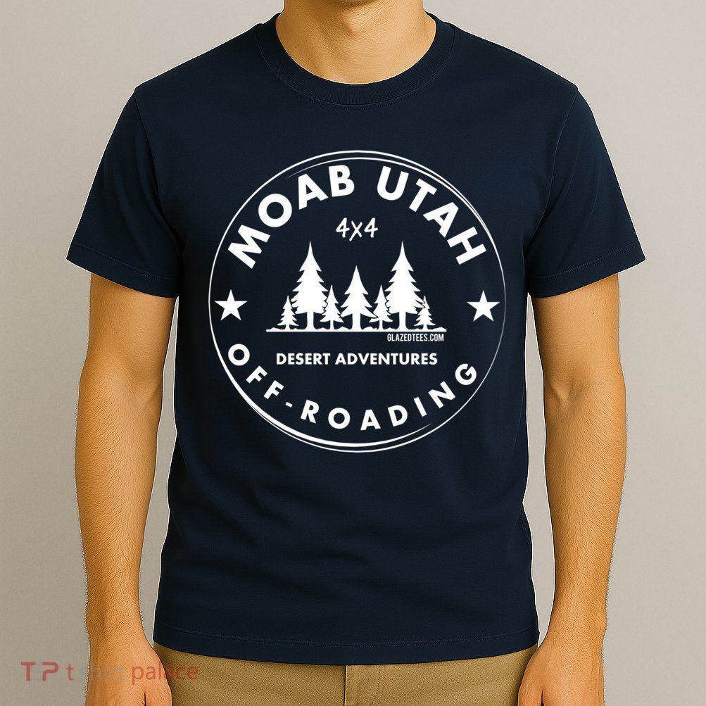 Moab Utah 4x4 Off Road Retro Adventures T-Shirt