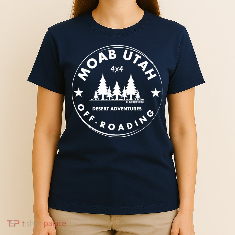 Moab Utah 4x4 Off Road Retro Adventures T-Shirt