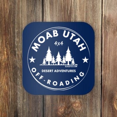 Moab Utah 4x4 Off Road Retro Adventures Coaster