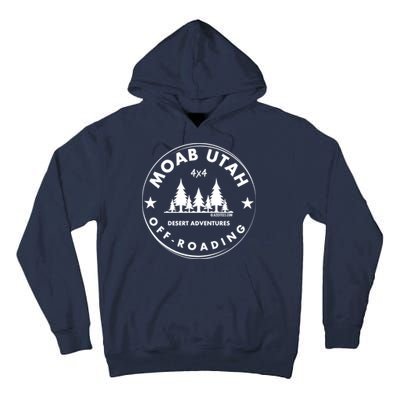Moab Utah 4x4 Off Road Retro Adventures Tall Hoodie
