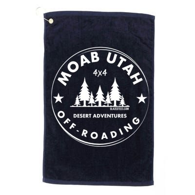 Moab Utah 4x4 Off Road Retro Adventures Golf Towel