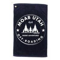 Moab Utah 4x4 Off Road Retro Adventures Golf Towel