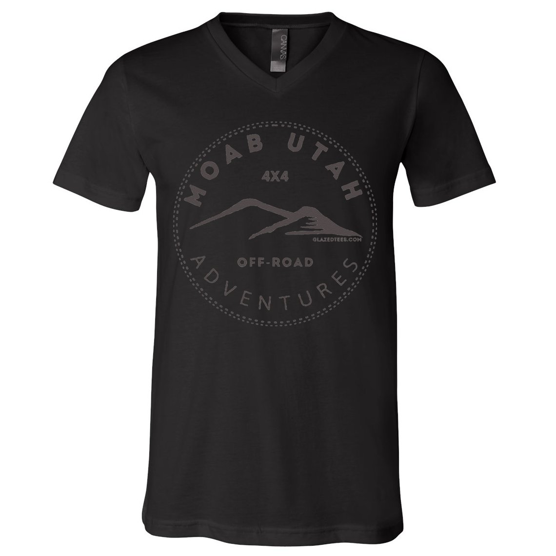 Moab Utah 4x4 Off Road Adventures V-Neck T-Shirt