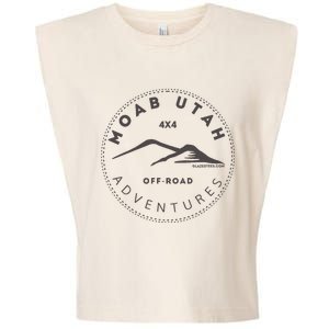 Moab Utah 4x4 Off Road Adventures Garment-Dyed Women's Muscle Tee