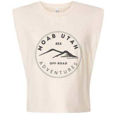 Moab Utah 4x4 Off Road Adventures Garment-Dyed Women's Muscle Tee