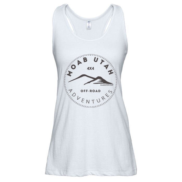 Moab Utah 4x4 Off Road Adventures Ladies Essential Flowy Tank