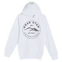 Moab Utah 4x4 Off Road Adventures Premium Pullover Hoodie