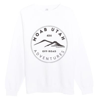 Moab Utah 4x4 Off Road Adventures Premium Crewneck Sweatshirt