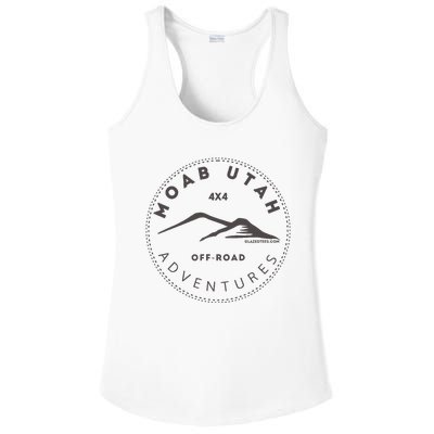 Moab Utah 4x4 Off Road Adventures Ladies PosiCharge Competitor Racerback Tank