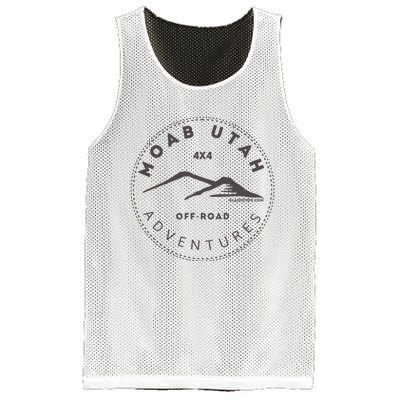 Moab Utah 4x4 Off Road Adventures Mesh Reversible Basketball Jersey Tank