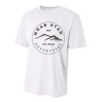 Moab Utah 4x4 Off Road Adventures Performance Sprint T-Shirt