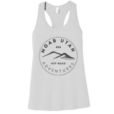 Moab Utah 4x4 Off Road Adventures Women's Racerback Tank