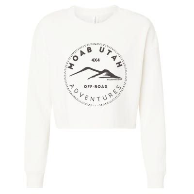 Moab Utah 4x4 Off Road Adventures Cropped Pullover Crew