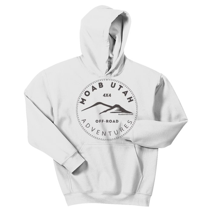 Moab Utah 4x4 Off Road Adventures Kids Hoodie