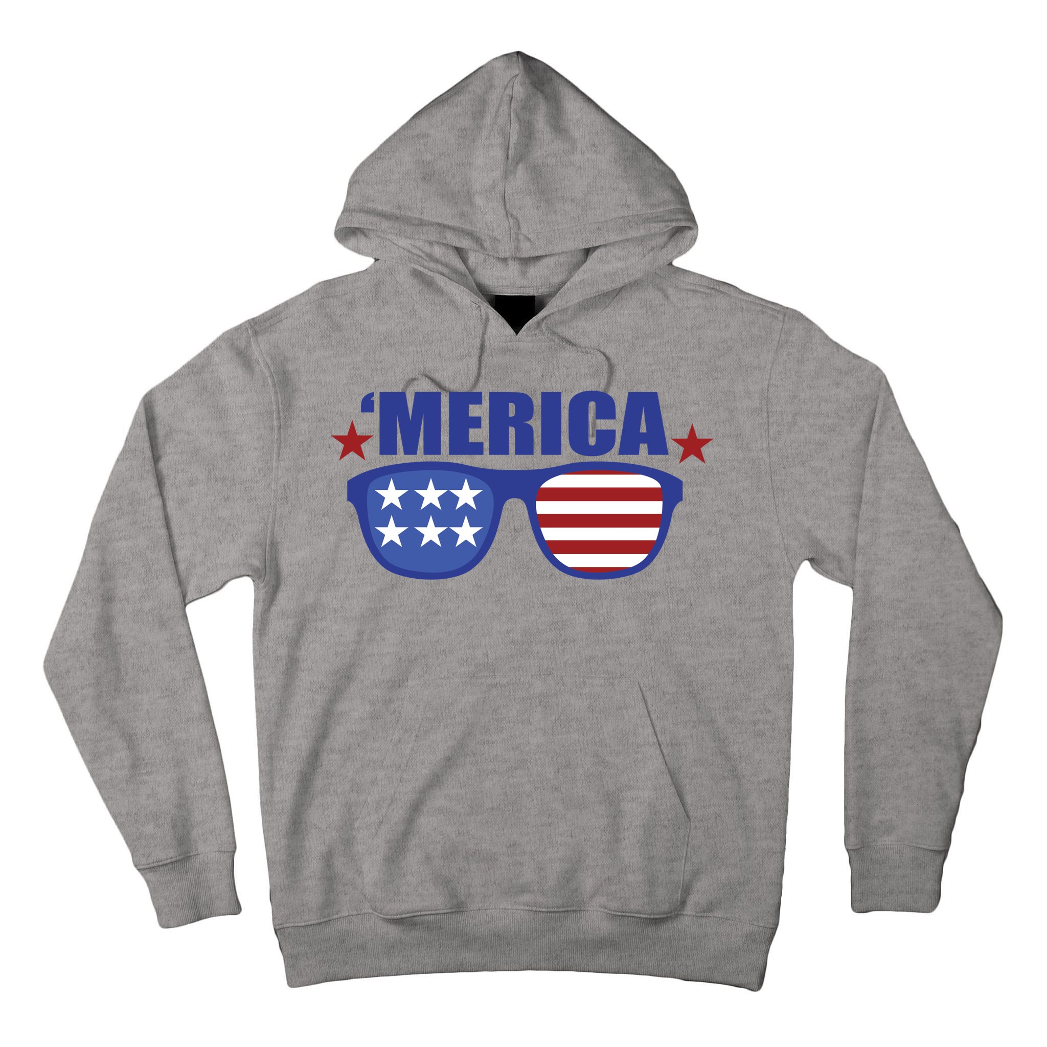 Merica USA 4th Of July Tall Hoodie
